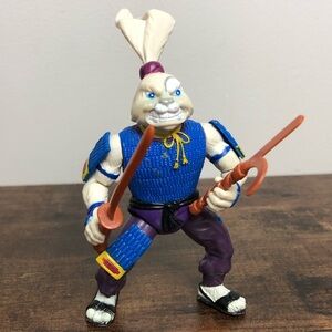 Vintage 1989 TMNT Teenager Mutant Ninja Turtles Usagi Yojimbo Action Fig…